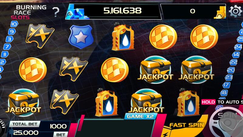 Hướng dẫn cách chơi Burning Race Slot Man Club