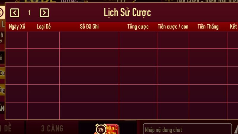 Hướng dẫn xem lịch sử cược lô đề truyền thống Man Club