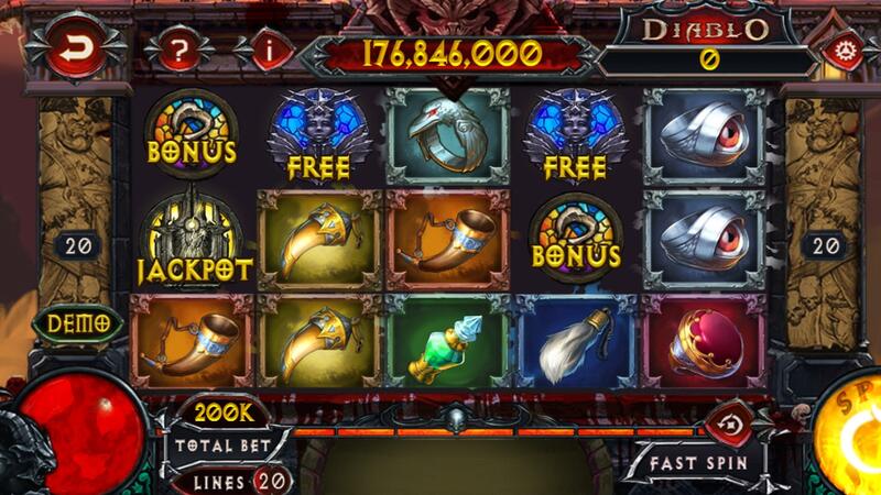 Hướng dẫn tham gia chế độ demo Diablo Slot Man Club